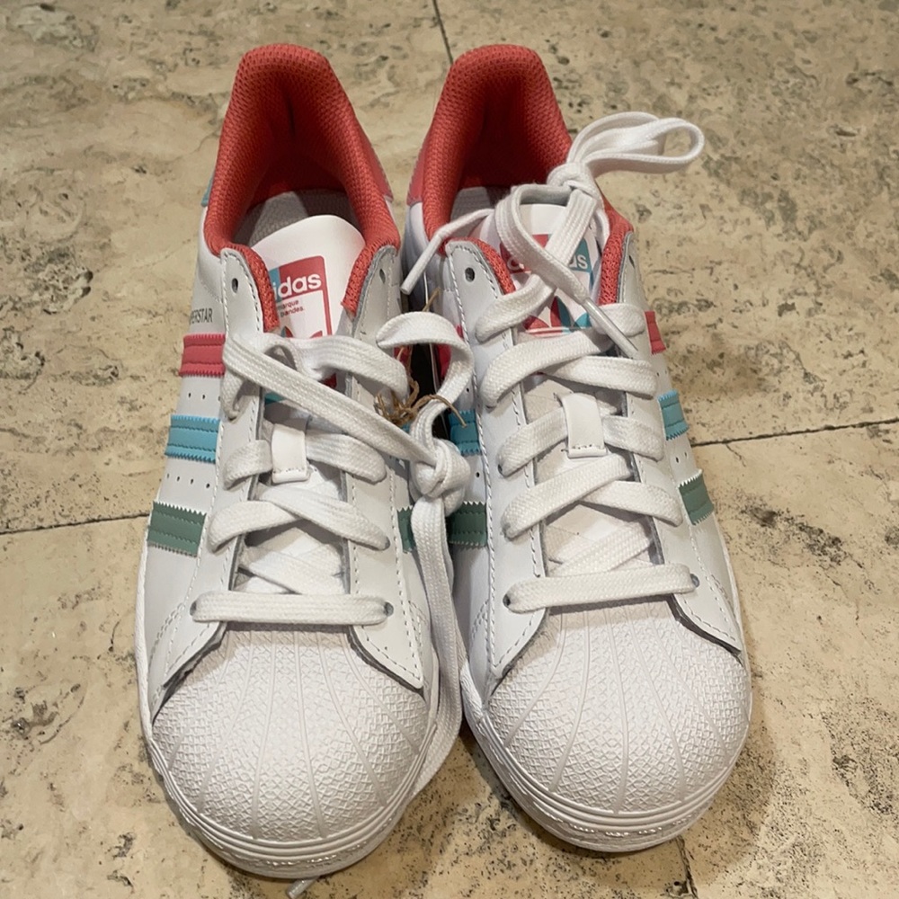 Pink and Blue kids Adidas